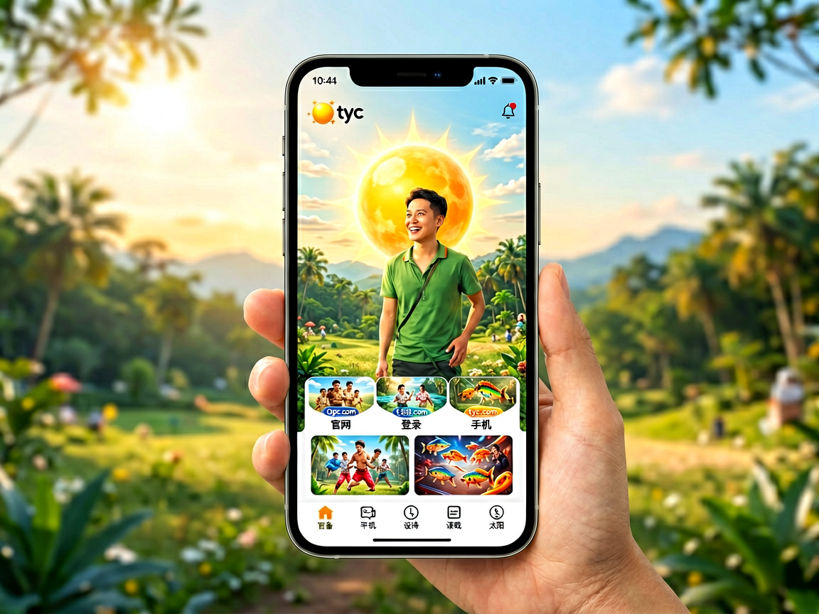 太阳成tyc7111cc手机APP移动端界面展示